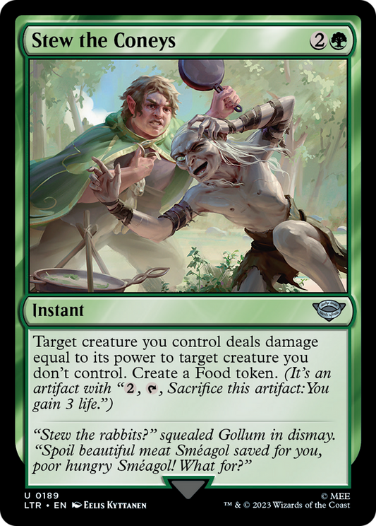 Stew the Coneys (LTR-189) - The Lord of the Rings: Tales of Middle-earth - Premium MTG Single from Wizards of the Coast - Just $0.08! Shop now at Game Crave Tournament Store