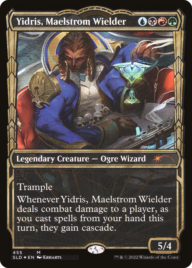 Yidris, Maelstrom Wielder (SLD-455) - Secret Lair Drop: (Showcase) Foil - Premium MTG Single from Wizards of the Coast - Just $1.45! Shop now at Game Crave Tournament Store