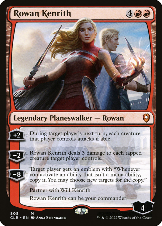 Rowan Kenrith (CLB-805) - Commander Legends: Battle for Baldur's Gate - Premium MTG Single from Wizards of the Coast - Just $0.16! Shop now at Game Crave Tournament Store