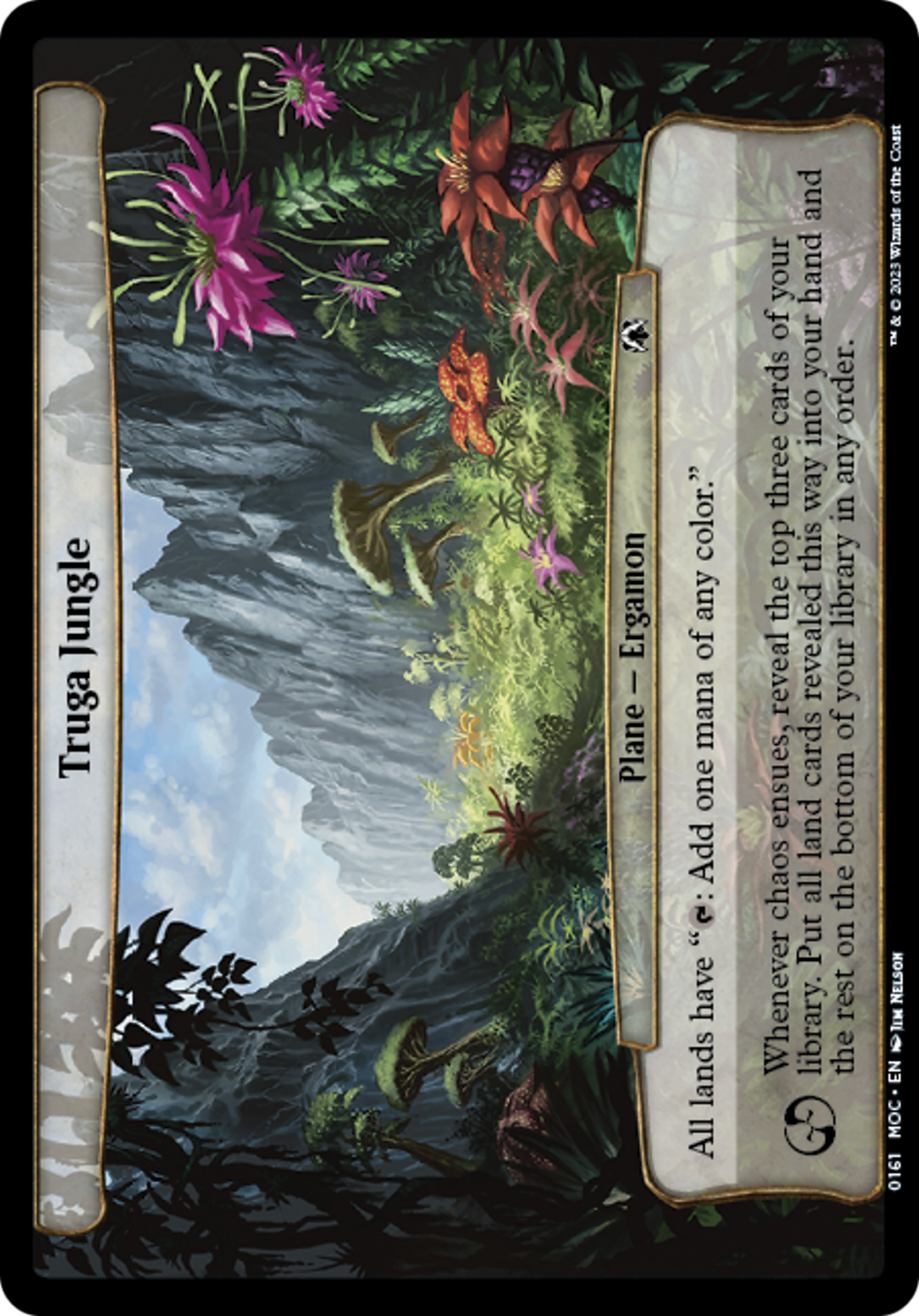 Truga Jungle (MOC-161) - March of the Machine Commander - Premium MTG Single from Wizards of the Coast - Just $0.08! Shop now at Game Crave Tournament Store