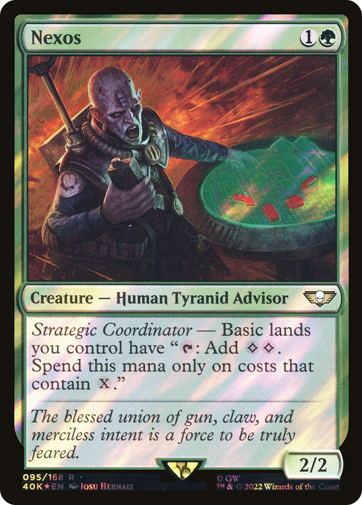 Nexos (40K-95★) - Warhammer 40,000 Commander Foil - Premium MTG Single from Wizards of the Coast - Just $1.33! Shop now at Game Crave Tournament Store