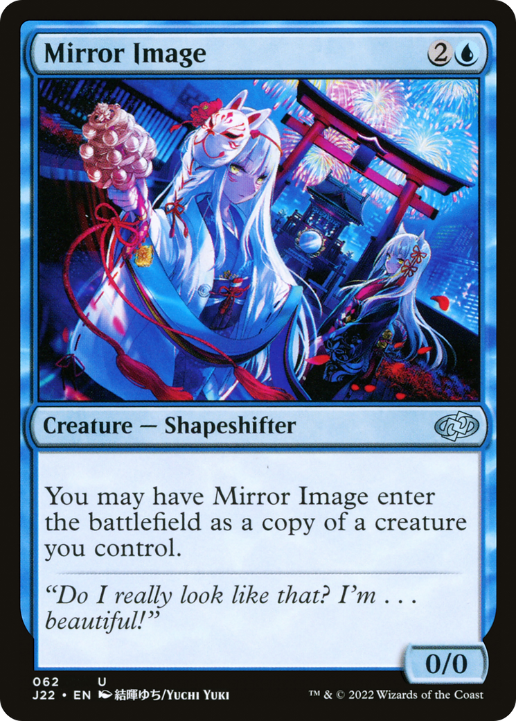 Mirror Image (J22-062) - Jumpstart 2022 - Premium MTG Single from Wizards of the Coast - Just $0.94! Shop now at Game Crave Tournament Store