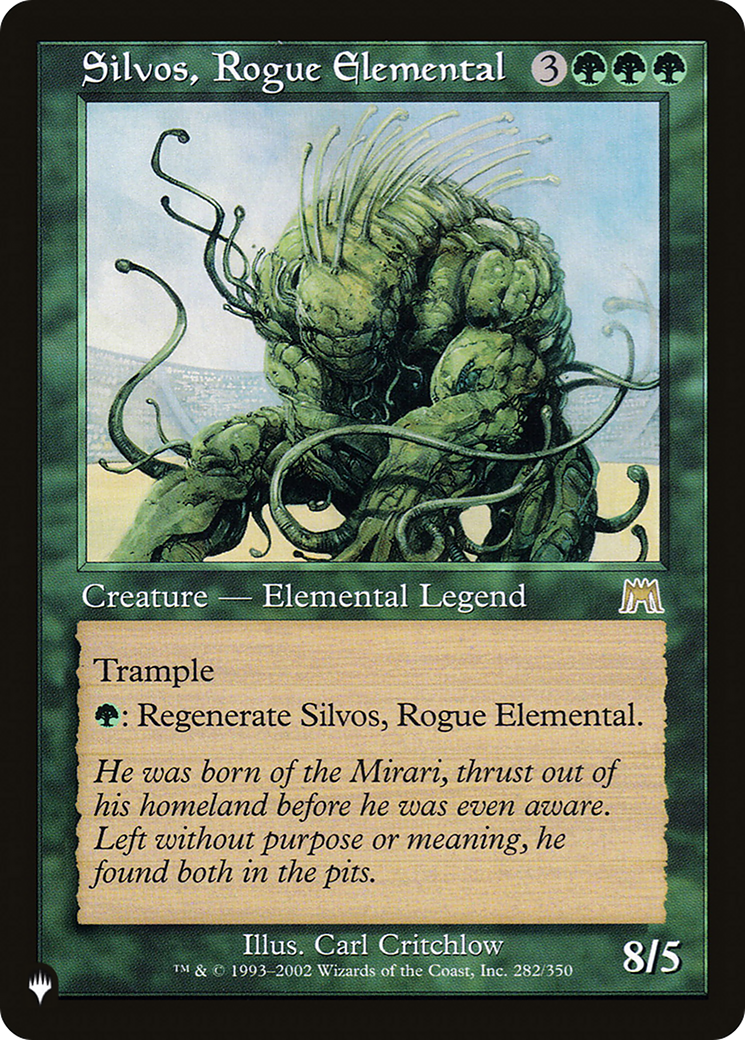 Silvos, Rogue Elemental (PLIST-788) - The List - Premium MTG Single from Wizards of the Coast - Just $0.08! Shop now at Game Crave Tournament Store