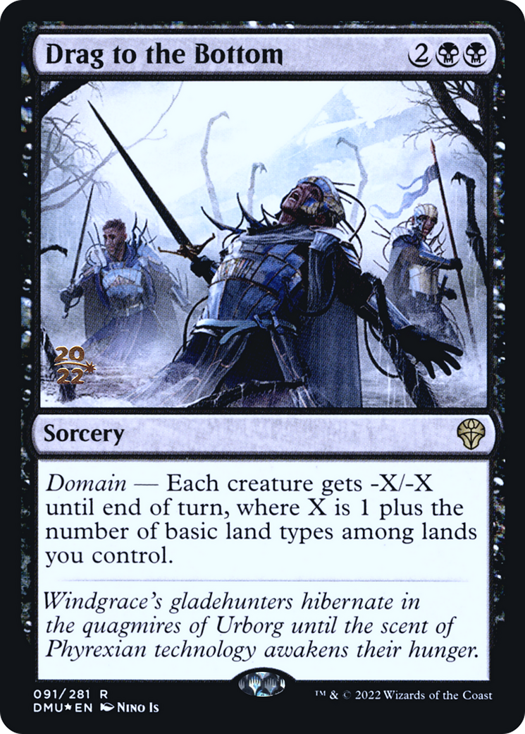 Drag to the Bottom (PDMU-91S) - Dominaria United Promos Foil - Premium MTG Single from Wizards of the Coast - Just $0.09! Shop now at Game Crave Tournament Store