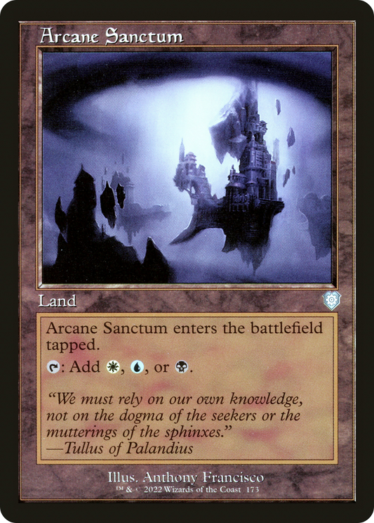 Arcane Sanctum (BRC-173) - The Brothers' War Commander - Premium MTG Single from Wizards of the Coast - Just $0.17! Shop now at Game Crave Tournament Store