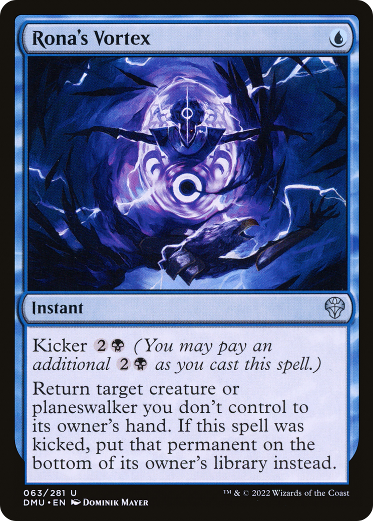 Rona's Vortex (DMU-063) - Dominaria United Foil - Premium MTG Single from Wizards of the Coast - Just $0.25! Shop now at Game Crave Tournament Store