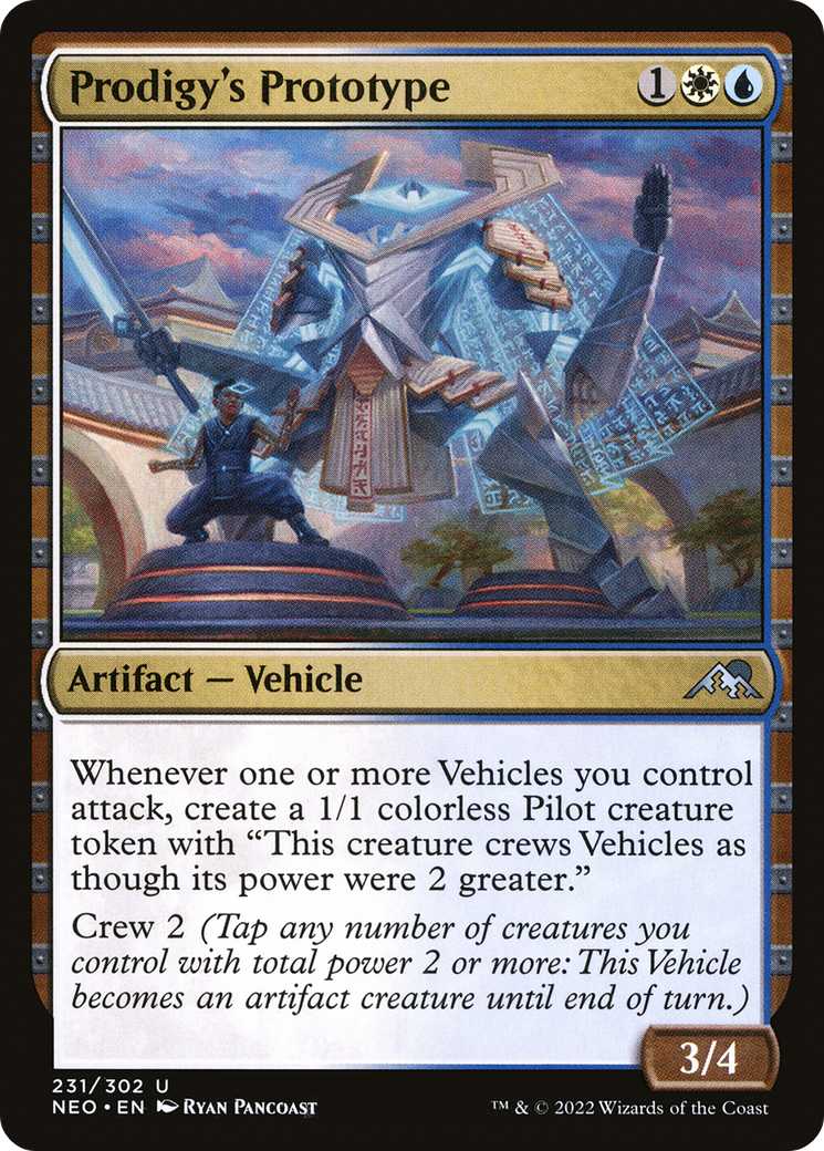 Prodigy's Prototype (NEO-231) - Kamigawa: Neon Dynasty Foil - Premium MTG Single from Wizards of the Coast - Just $0.08! Shop now at Game Crave Tournament Store