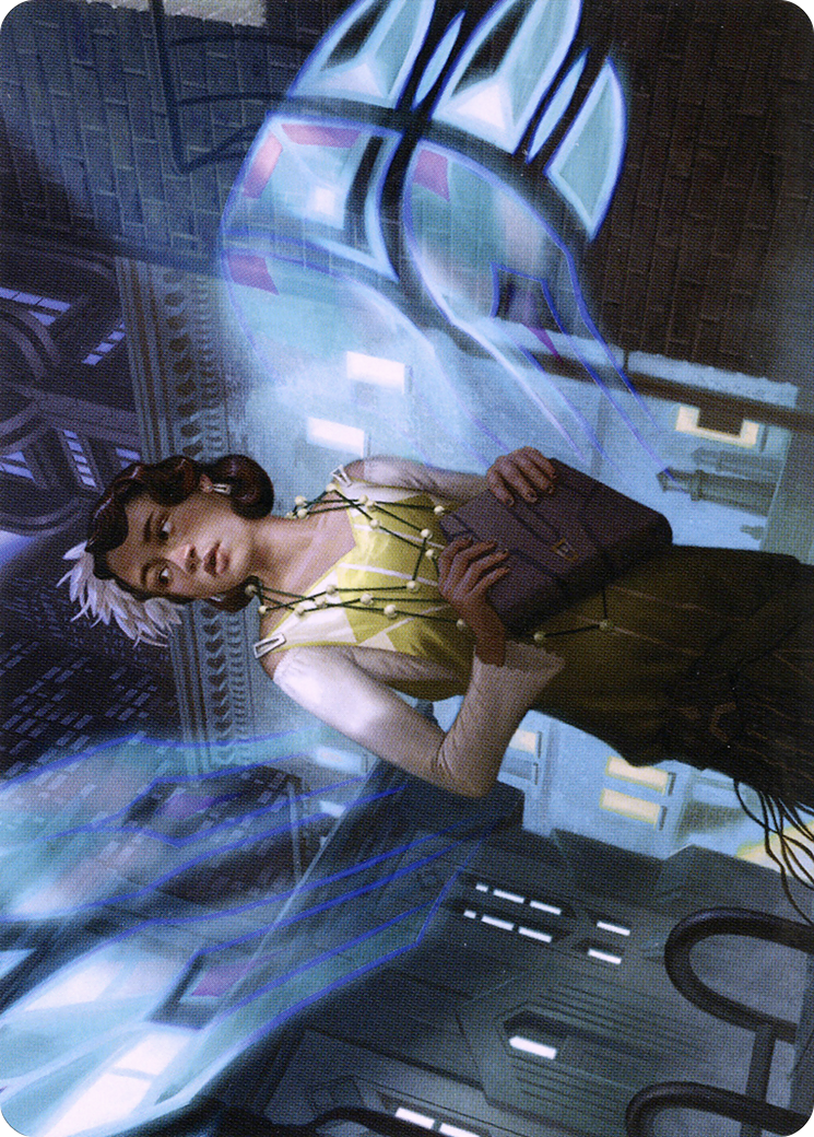 Giada, Font of Hope // Giada, Font of Hope (ASNC-004) - New Capenna Art Series (Borderless) Foil - Premium MTG Single from Wizards of the Coast - Just $0! Shop now at Game Crave Tournament Store