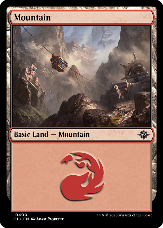 Mountain (LCI-400) - The Lost Caverns of Ixalan Foil - Premium MTG Single from Wizards of the Coast - Just $0.08! Shop now at Game Crave Tournament Store