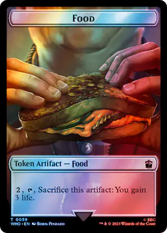 Food (TWHO-059) - Doctor Who Tokens Foil - Premium MTG Single from Wizards of the Coast - Just $0! Shop now at Game Crave Tournament Store