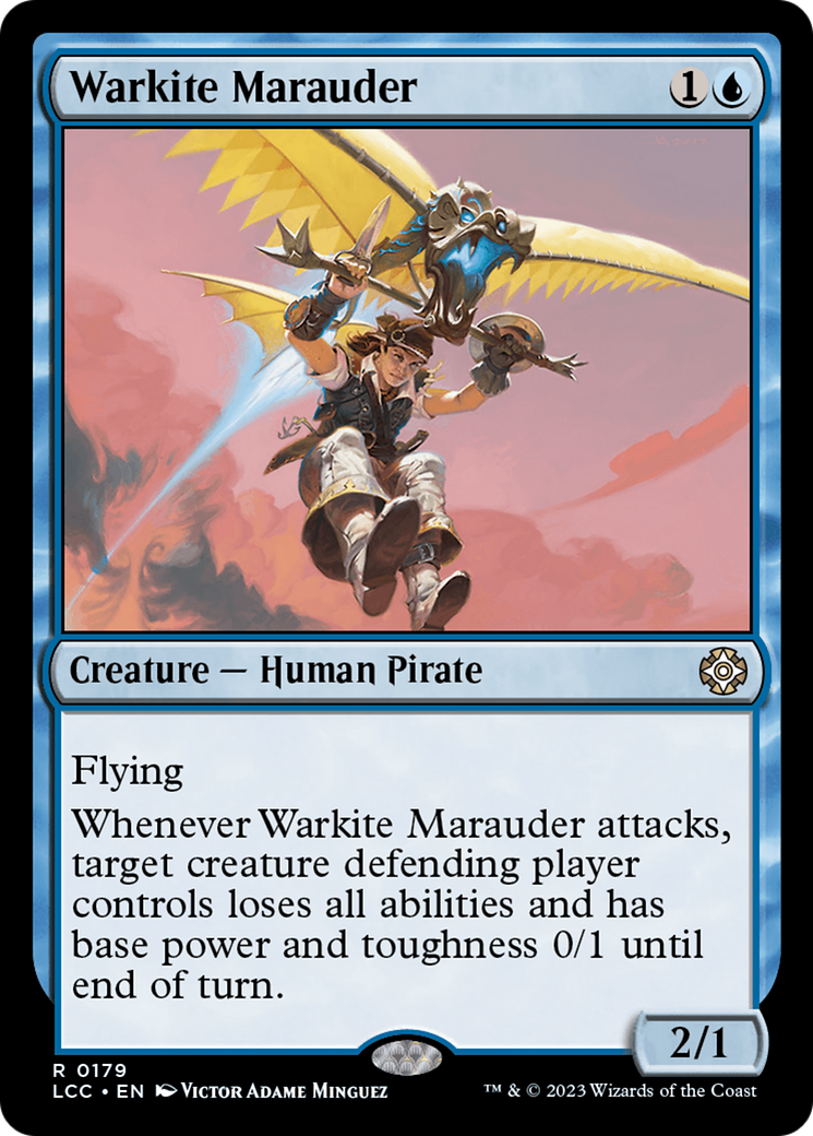 Warkite Marauder (LCC-179) - The Lost Caverns of Ixalan Commander - Premium MTG Single from Wizards of the Coast - Just $0.08! Shop now at Game Crave Tournament Store