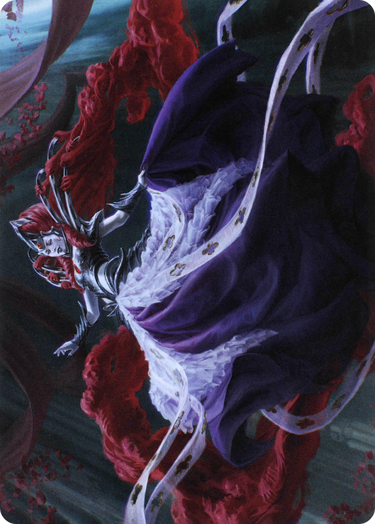 Olivia, Crimson Bride // Olivia, Crimson Bride (AVOW-065) - Crimson Vow Art Series (Borderless) - Premium MTG Single from Wizards of the Coast - Just $0! Shop now at Game Crave Tournament Store