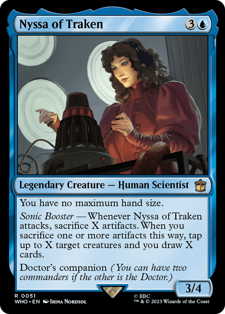 Nyssa of Traken (WHO-051) - Doctor Who - Premium MTG Single from Wizards of the Coast - Just $0.08! Shop now at Game Crave Tournament Store