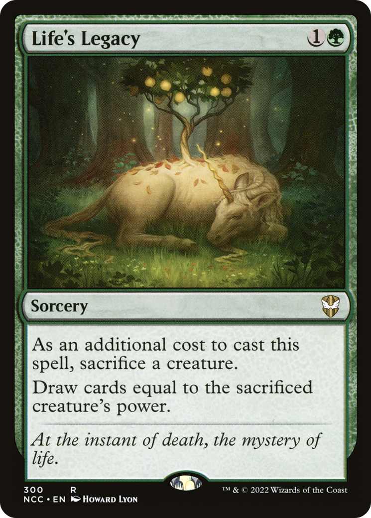 Life's Legacy (NCC-300) - New Capenna Commander - Premium MTG Single from Wizards of the Coast - Just $1.15! Shop now at Game Crave Tournament Store