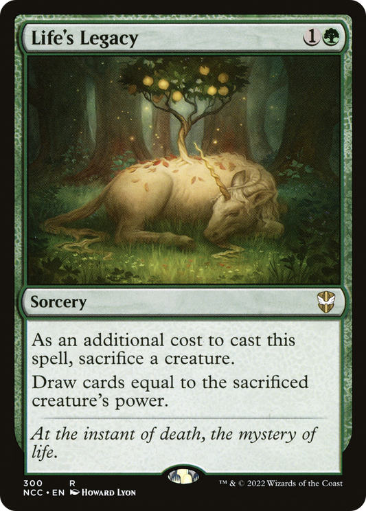 Life's Legacy (NCC-300) - New Capenna Commander - Premium MTG Single from Wizards of the Coast - Just $1.15! Shop now at Game Crave Tournament Store