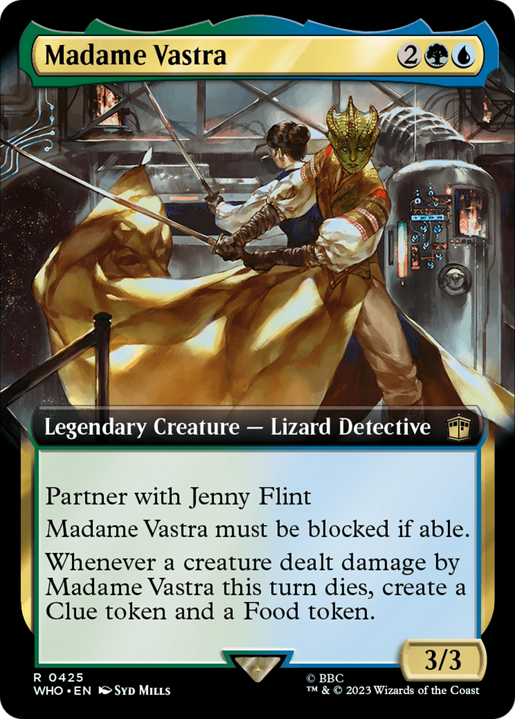 Madame Vastra (WHO-425) - Doctor Who: (Extended Art) - Premium MTG Single from Wizards of the Coast - Just $0.26! Shop now at Game Crave Tournament Store