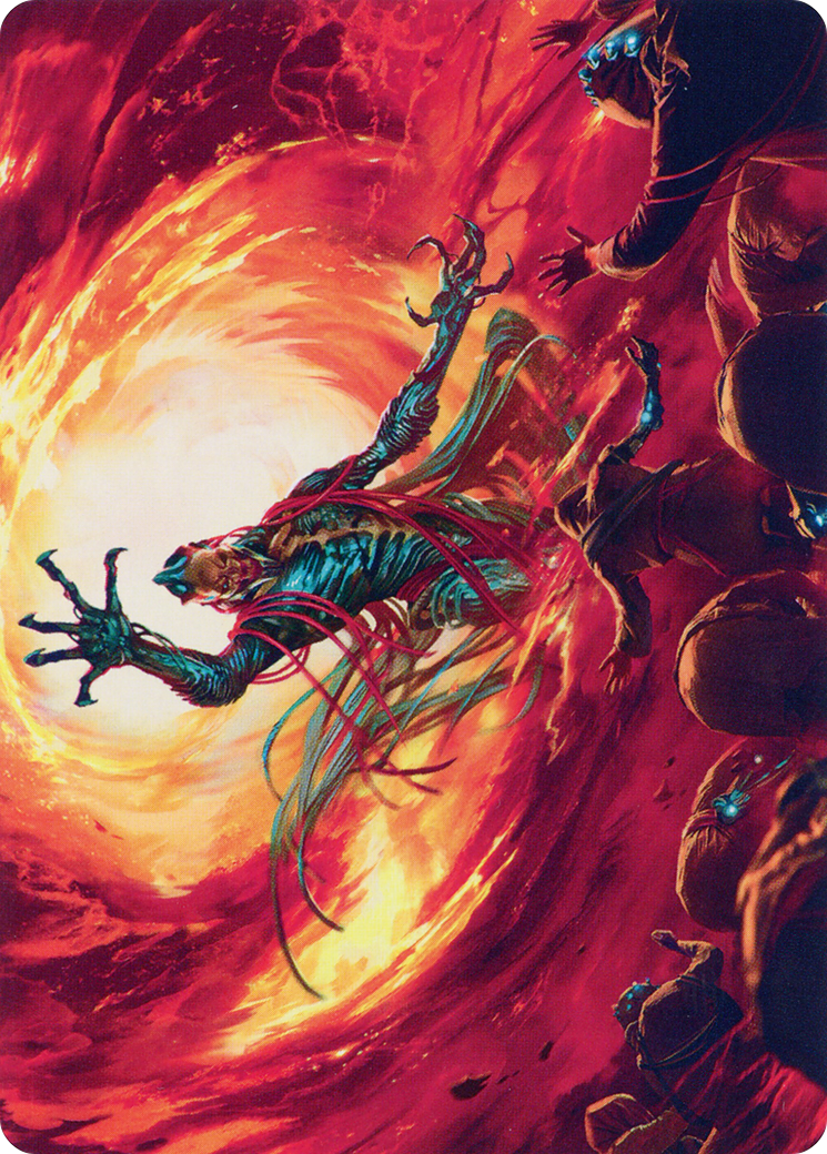Gix, Yawgmoth Praetor // Gix, Yawgmoth Praetor (ABRO-016) - The Brothers' War Art Series (Borderless) Foil - Premium MTG Single from Wizards of the Coast - Just $0! Shop now at Game Crave Tournament Store