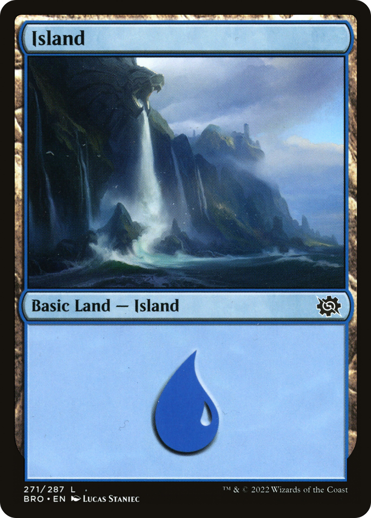 Island (BRO-271) - The Brothers' War - Premium MTG Single from Wizards of the Coast - Just $0.08! Shop now at Game Crave Tournament Store