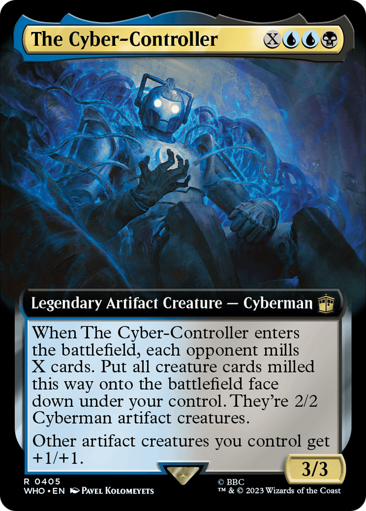The Cyber-Controller (WHO-405) - Doctor Who: (Extended Art) - Premium MTG Single from Wizards of the Coast - Just $0.29! Shop now at Game Crave Tournament Store