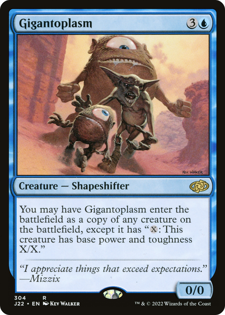 Gigantoplasm (J22-304) - Jumpstart 2022 - Premium MTG Single from Wizards of the Coast - Just $0.08! Shop now at Game Crave Tournament Store