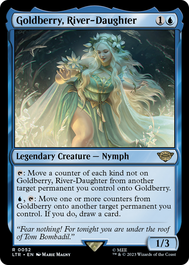Goldberry, River-Daughter (LTR-052) - The Lord of the Rings: Tales of Middle-earth - Premium MTG Single from Wizards of the Coast - Just $0.43! Shop now at Game Crave Tournament Store