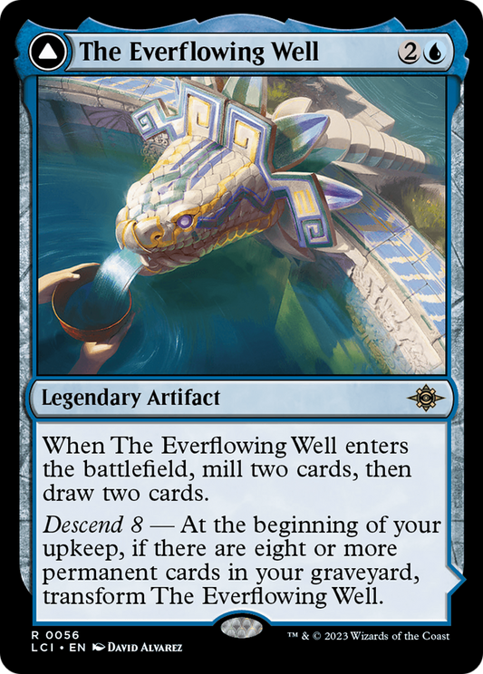 The Everflowing Well // The Myriad Pools (LCI-056) - The Lost Caverns of Ixalan Foil - Premium MTG Single from Wizards of the Coast - Just $0.08! Shop now at Game Crave Tournament Store