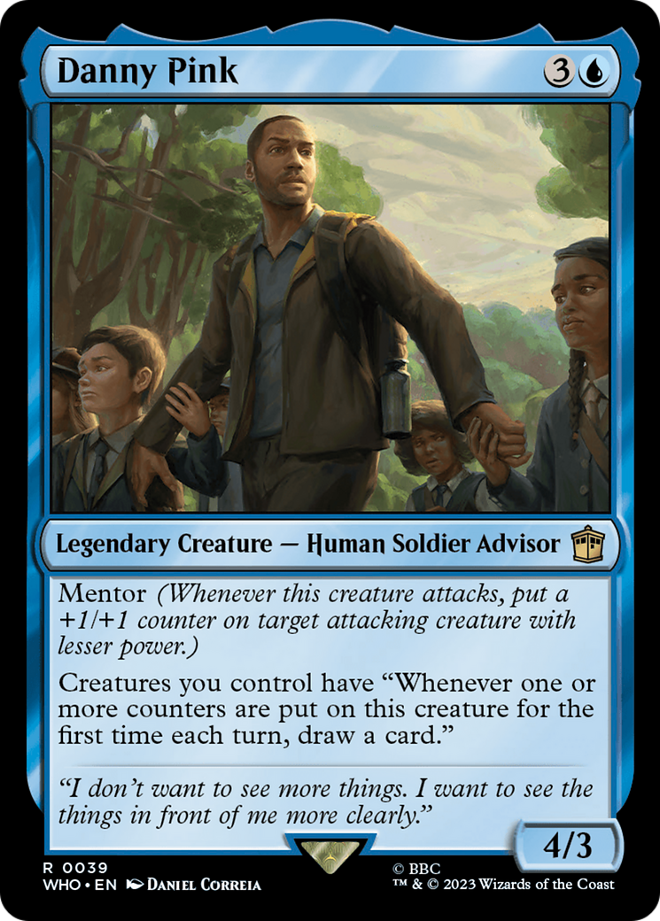 Danny Pink (WHO-039) - Doctor Who Foil - Premium MTG Single from Wizards of the Coast - Just $3.33! Shop now at Game Crave Tournament Store