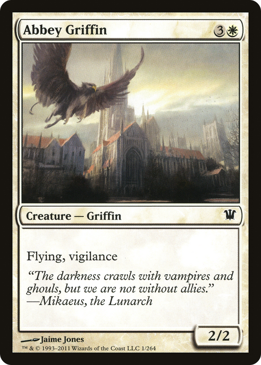 Abbey Griffin (ISD-001) - Innistrad Foil - Premium MTG Single from Wizards of the Coast - Just $0.08! Shop now at Game Crave Tournament Store