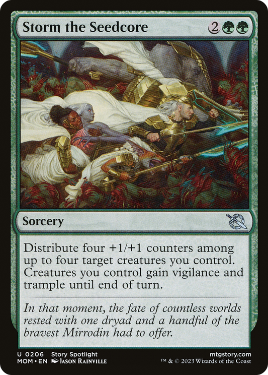 Storm the Seedcore (MOM-206) - March of the Machine - Premium MTG Single from Wizards of the Coast - Just $0.08! Shop now at Game Crave Tournament Store