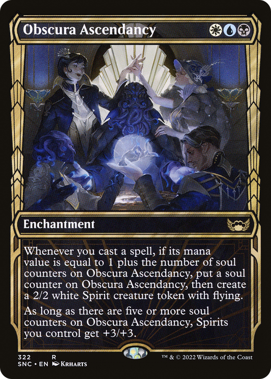 Obscura Ascendancy (SNC-322) - Streets of New Capenna: (Showcase) - Premium MTG Single from Wizards of the Coast - Just $0.08! Shop now at Game Crave Tournament Store