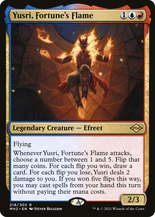 Yusri, Fortune's Flame (MH2-218) - Modern Horizons 2 - Premium MTG Single from Wizards of the Coast - Just $0.08! Shop now at Game Crave Tournament Store