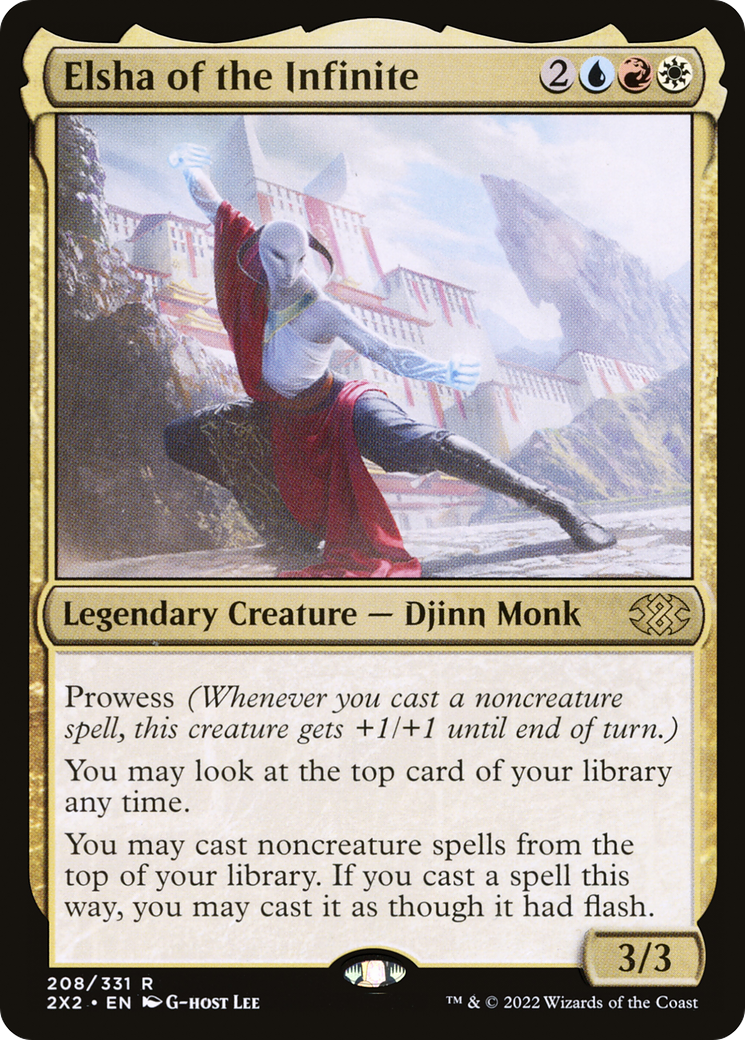 Elsha of the Infinite (2X2-208) - Double Masters 2022 - Premium MTG Single from Wizards of the Coast - Just $0.22! Shop now at Game Crave Tournament Store