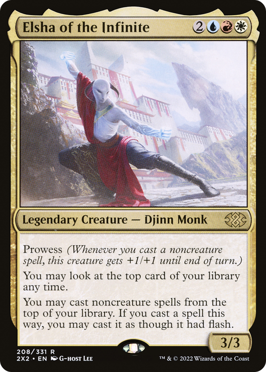 Elsha of the Infinite (2X2-208) - Double Masters 2022 - Premium MTG Single from Wizards of the Coast - Just $0.22! Shop now at Game Crave Tournament Store
