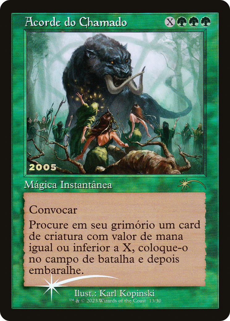 Chord of Calling (P30A-013) - 30th Anniversary Play Promos Foil - Premium MTG Single from Wizards of the Coast - Just $9.08! Shop now at Game Crave Tournament Store