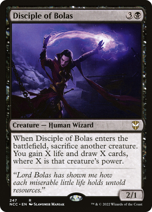 Disciple of Bolas (NCC-247) - New Capenna Commander - Premium MTG Single from Wizards of the Coast - Just $0.09! Shop now at Game Crave Tournament Store