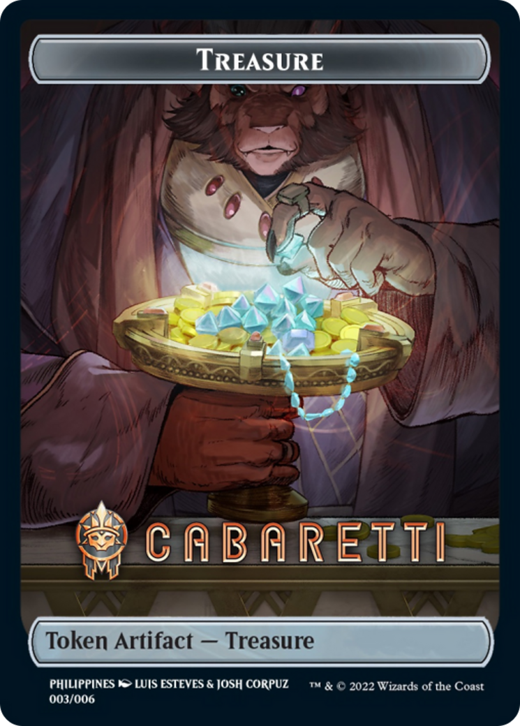 Treasure (PTSNC-003) - Streets of New Capenna Southeast Asia Tokens - Premium MTG Single from Wizards of the Coast - Just $0! Shop now at Game Crave Tournament Store