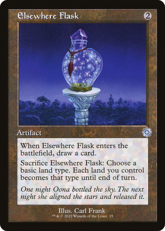 Elsewhere Flask (BRR-015) - The Brothers' War Retro Artifacts - Premium MTG Single from Wizards of the Coast - Just $0.08! Shop now at Game Crave Tournament Store