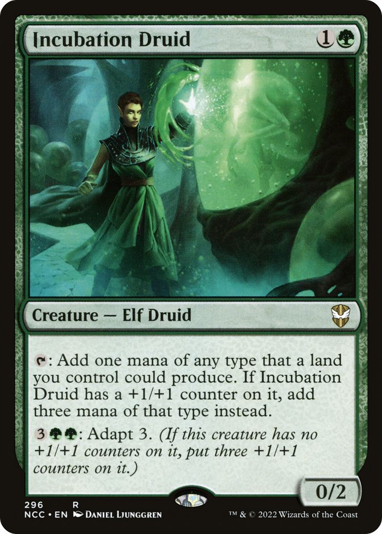 Incubation Druid (NCC-296) - New Capenna Commander - Premium MTG Single from Wizards of the Coast - Just $0.76! Shop now at Game Crave Tournament Store