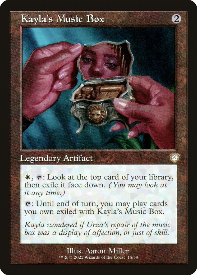 Kayla's Music Box (BRC-015) - The Brothers' War Commander - Premium MTG Single from Wizards of the Coast - Just $0.08! Shop now at Game Crave Tournament Store