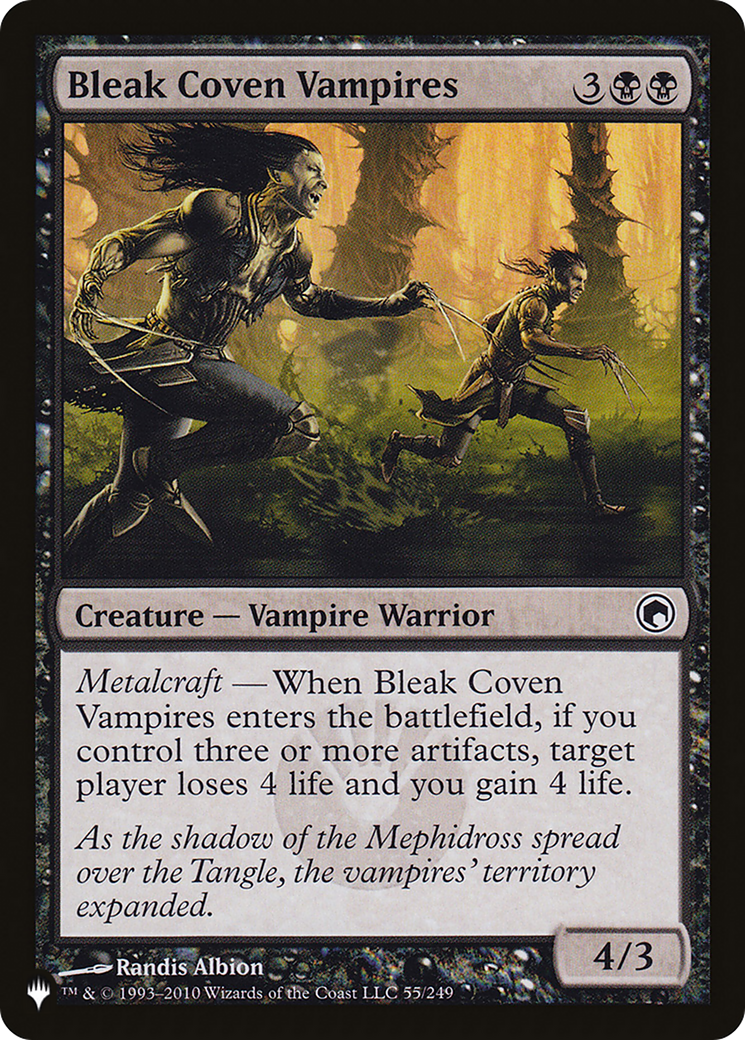 Bleak Coven Vampires (PLIST-521) - The List - Premium MTG Single from Wizards of the Coast - Just $0.08! Shop now at Game Crave Tournament Store