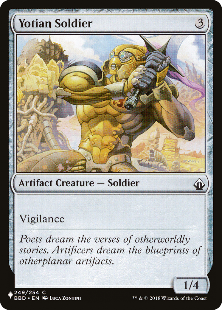Yotian Soldier (PLIST-958) - The List - Premium MTG Single from Wizards of the Coast - Just $0.08! Shop now at Game Crave Tournament Store