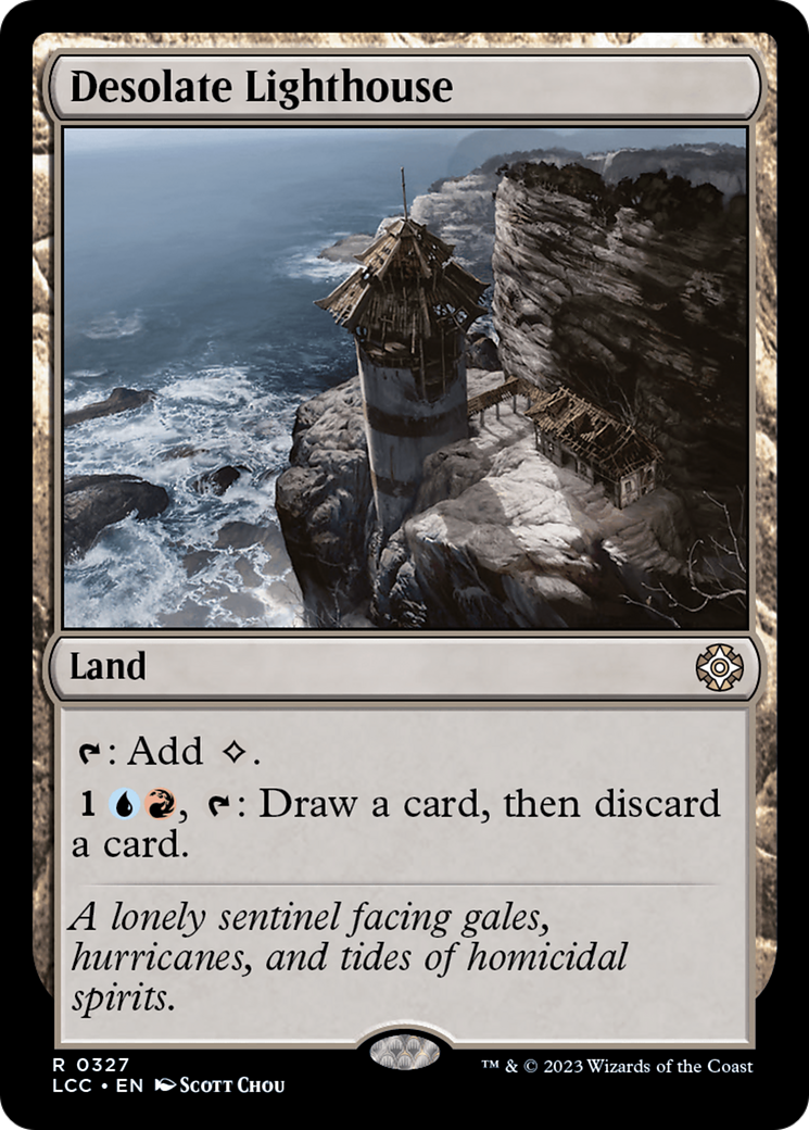 Desolate Lighthouse (LCC-327) - The Lost Caverns of Ixalan Commander - Premium MTG Single from Wizards of the Coast - Just $0.08! Shop now at Game Crave Tournament Store