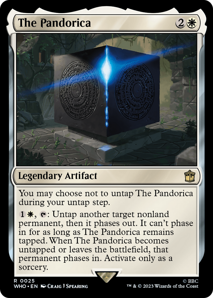 The Pandorica (WHO-025) - Doctor Who - Premium MTG Single from Wizards of the Coast - Just $0.08! Shop now at Game Crave Tournament Store