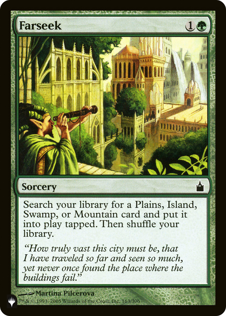 Farseek (PCTB-027) - From Cute to Brute - Premium MTG Single from Wizards of the Coast - Just $0.41! Shop now at Game Crave Tournament Store