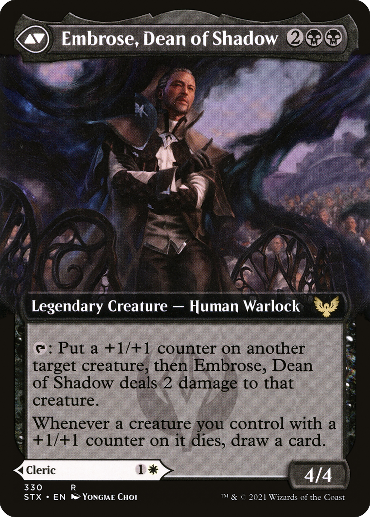 Shaile, Dean of Radiance // Embrose, Dean of Shadow (STX-330) - Strixhaven: School of Mages: (Extended Art) Foil - Premium MTG Single from Wizards of the Coast - Just $0.17! Shop now at Game Crave Tournament Store