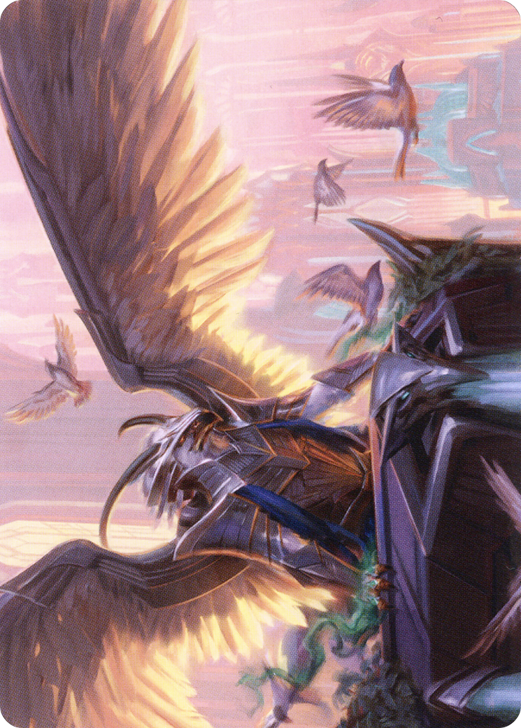 Falco Spara, Pactweaver // Falco Spara, Pactweaver (ASNC-025) - New Capenna Art Series (Borderless) Foil - Premium MTG Single from Wizards of the Coast - Just $0! Shop now at Game Crave Tournament Store