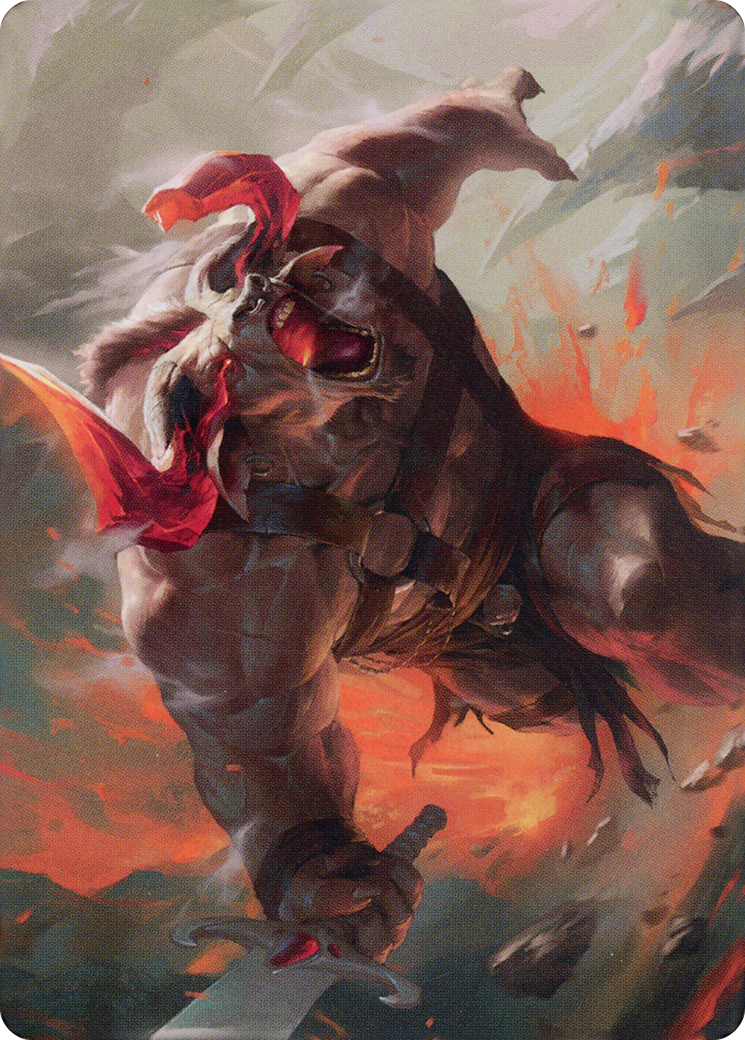 Furious Bellow // Furious Bellow (ADMU-031) - Dominaria United Art Series (Borderless) - Premium MTG Single from Wizards of the Coast - Just $0! Shop now at Game Crave Tournament Store