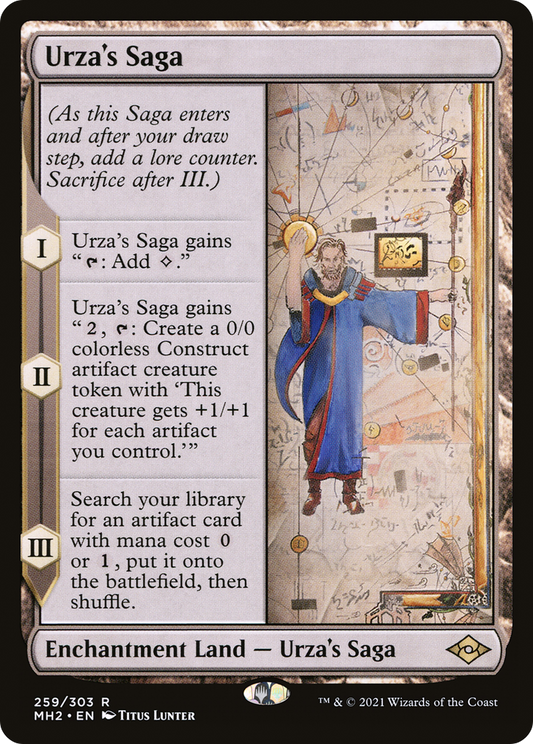 Urza's Saga (MH2-259) - Modern Horizons 2 - Premium MTG Single from Wizards of the Coast - Just $9.92! Shop now at Game Crave Tournament Store