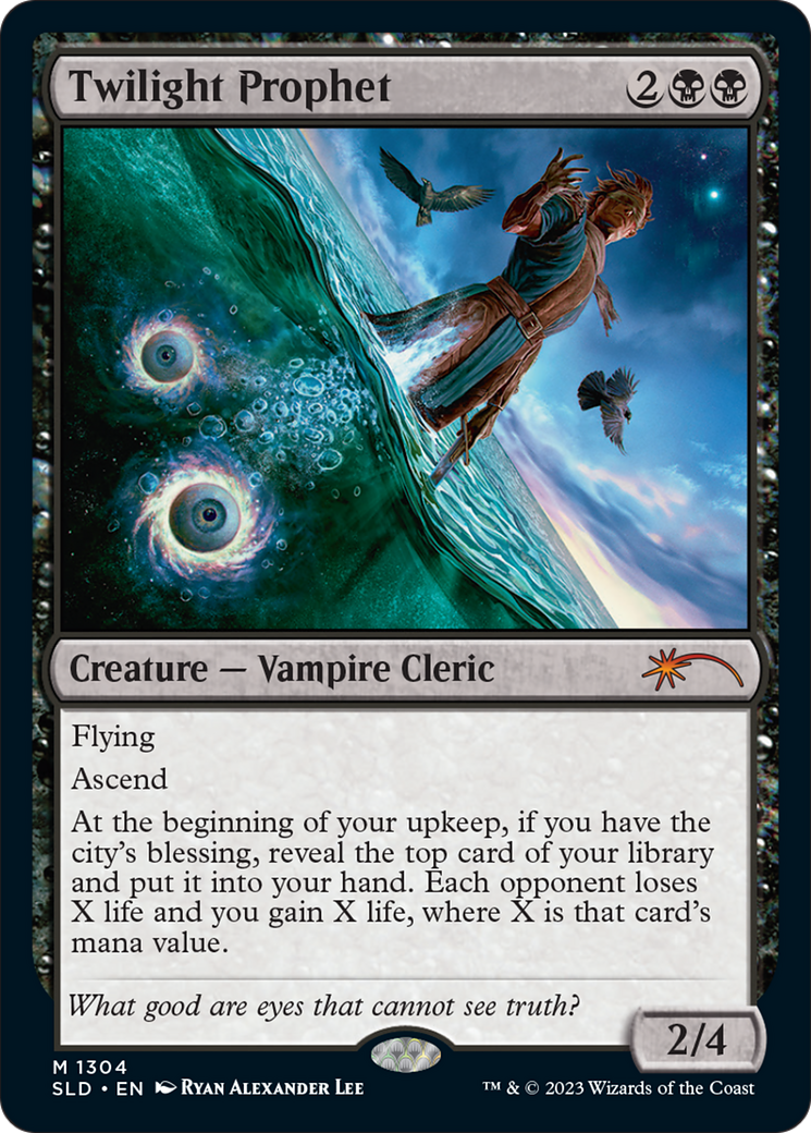 Twilight Prophet (SLD-1304) - Secret Lair Drop - Premium MTG Single from Wizards of the Coast - Just $2.19! Shop now at Game Crave Tournament Store