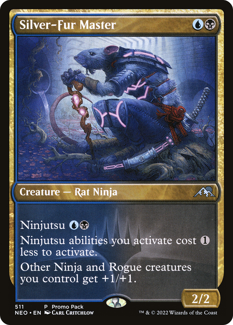 Silver-Fur Master (NEO-511) - Kamigawa: Neon Dynasty - Premium MTG Single from Wizards of the Coast - Just $0.32! Shop now at Game Crave Tournament Store